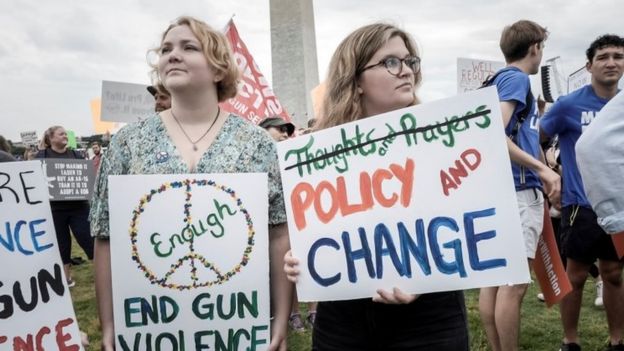 Joe Biden Signs Into Law Landmark Gun Control Bill - BBC News