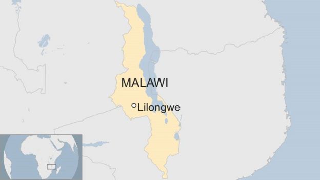 Map of Malawi