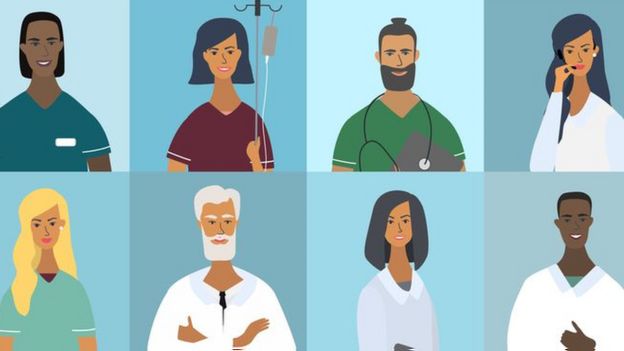 ilustracao de medicos