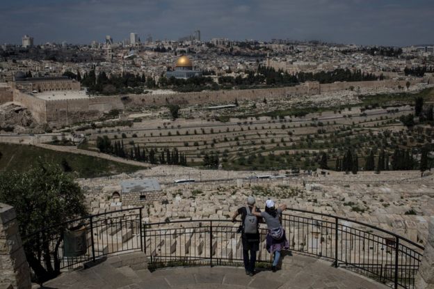 El reconocimiento de Jerusalén como capital de Israel es otra de las diferencias entre Trump y Macron. Foto: Getty Images