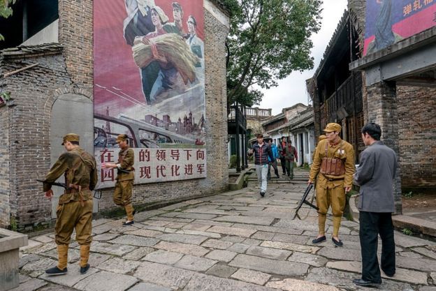 中國近年來拍攝了大量反映「抗日戰爭」題材的電視劇。