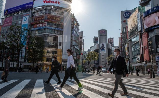 cruce en Tokio.