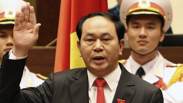 Vietnamese President Tran Dai Quang