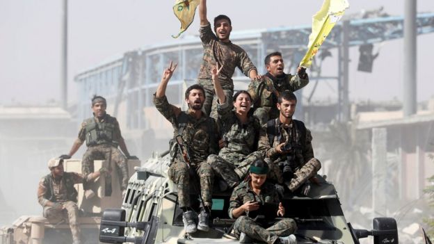Rakka'ya giren SDF birlikleri, 2017