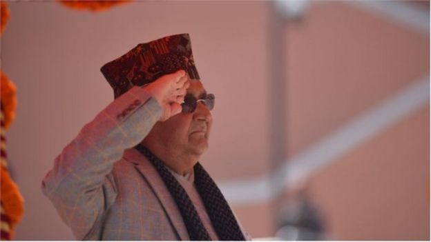 নেপালে দ্বিতীয়বারের মত প্রধানমন্ত্রী হয়েছেন কেপি শর্মা ওলি