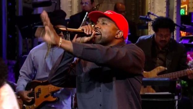 Kanye West announces he's distancing himself from politics - BBC News