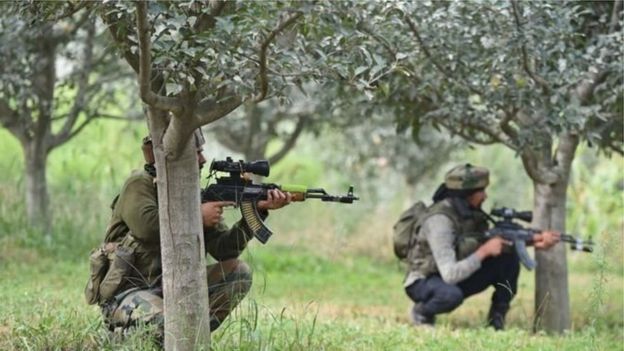 Grenade attack