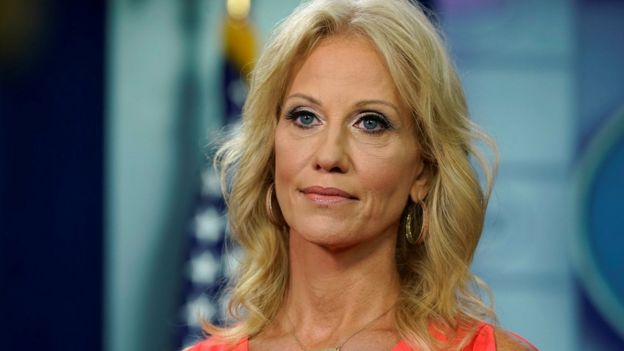 Kellyanne Conway Im A Victim Of Sexual Assault Bbc News 