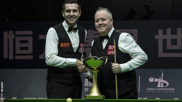 Mark Selby and John Higgins