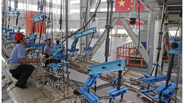 ম্যানুফ্যাকচারিং এ বিশ্বের এক নম্বর শক্তি হবে চীন