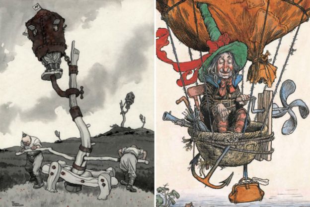 william-heath-robinson-museum-set-to-open-bbc-news
