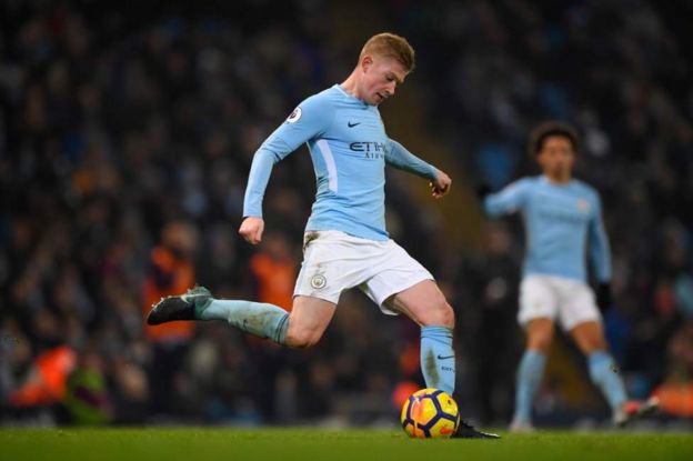 Kevin de Bruyne dimbani