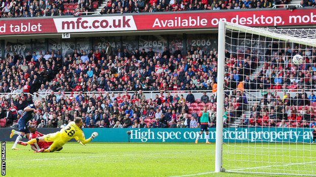 Jordan Rhodes scored just his second Championship goal this season