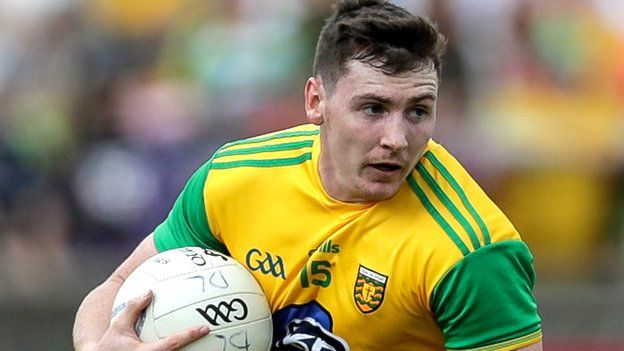Jamie Brennan fired over three points for Donegal in Sunday's victory in Ennis