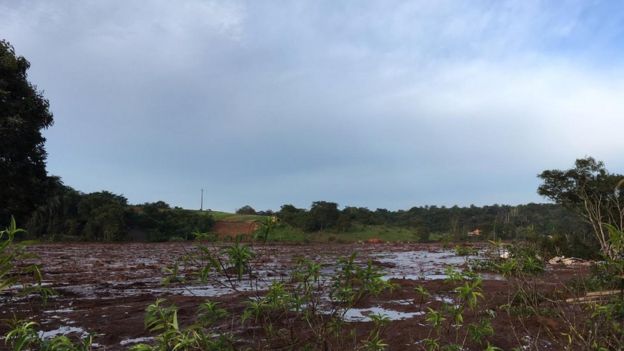 Local de trag[edia em Brumadinho