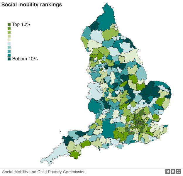 Social Mobility Map
