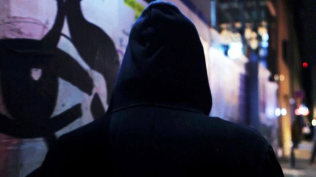 Anonymous man