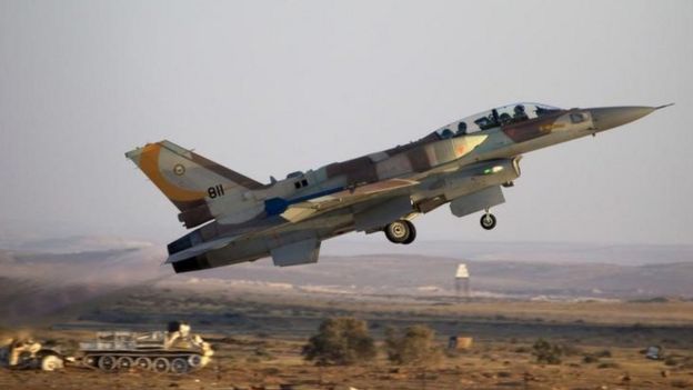 An Israeli F-16 takes off. File photo