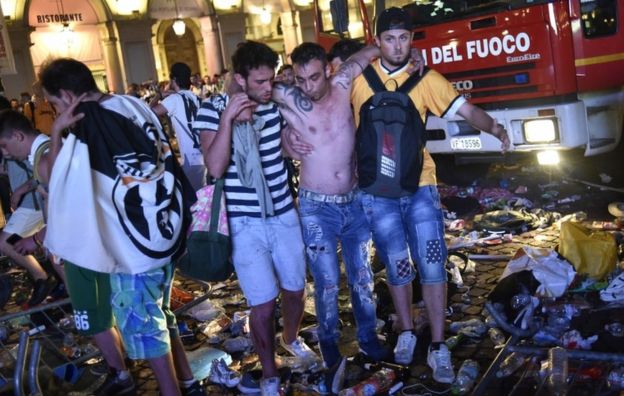 Piazza San Carlo, Turin, 3 June 2017