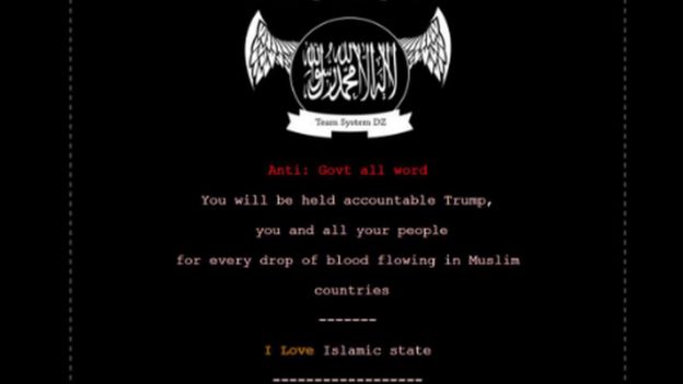 Ohio sites hacked with IS message - BBC News