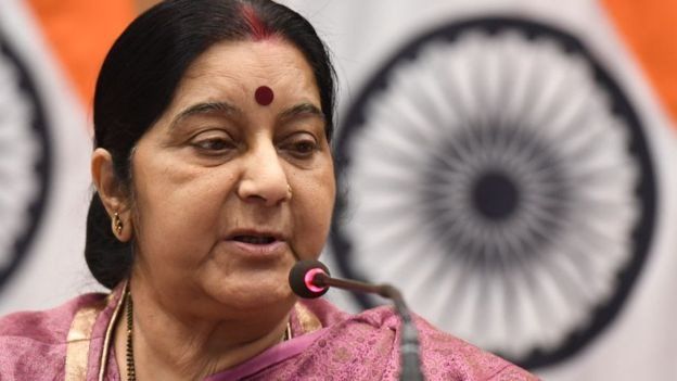 14 நிமிடங்கள் காணாமல் போன சுஷ்மா சுவராஜ் பயணித்த விமானம்