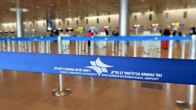 Aeropuerto en Israel
