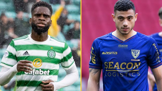 Odsonne Edouard and Giorgos Giakoumakis