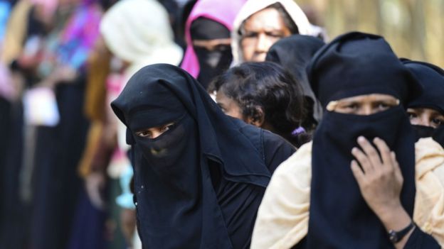 Semula sebagian pengungsi Rohingya akan dipulangkan dari Bangladesh ke Myanmar akhir Januari, tetapi repatriasi ditunda/MUNIR UZ ZAMAN/AFP.