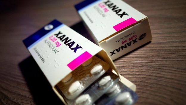 xanax en el mostrador