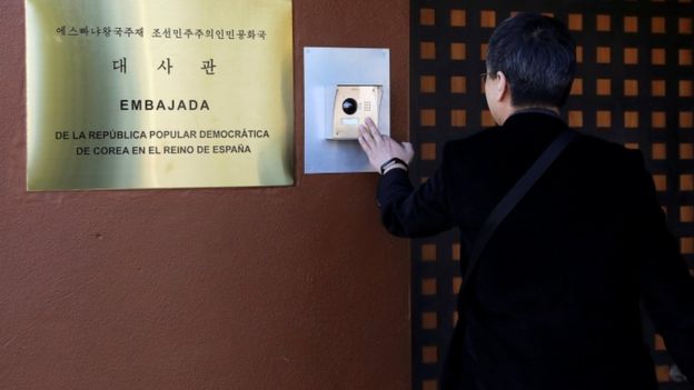سفارت کره شمالی در اسپانیا