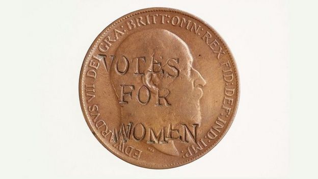 Suffragette penny Suffragette penny