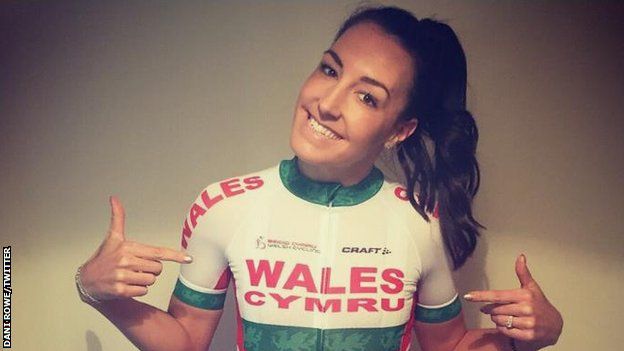 Dani Rowe has begun training with the Welsh Cycling team