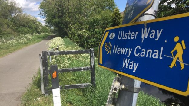 Ulster Way sign