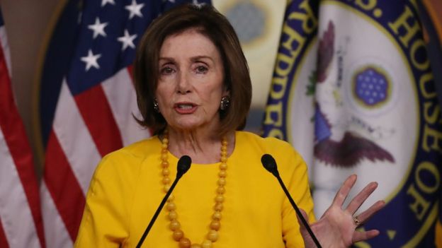 Temsilciler Meclisi'nin Demokrat Partili Başkanı Nancy Pelosi