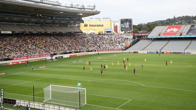 Eden Park in Auckland, New Zealand, which will host the opening game of the 2023 Women's World Cup