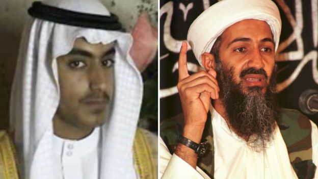 Hamza bin Laden y Osama bin Laden