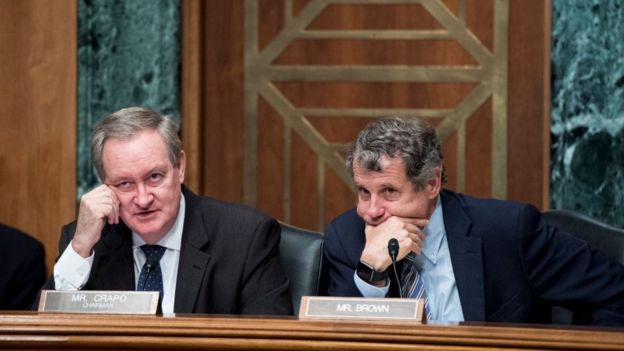 Congresistas de EE.UU. en una sesión sobre la imposición de sanciones a Russia