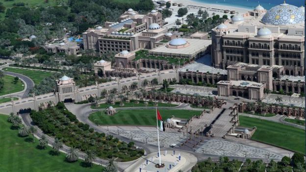 Vista del Emirates Palace.