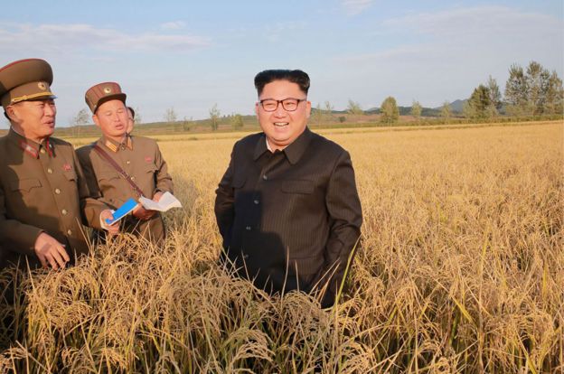 The real Kim Jong-un in September 2017