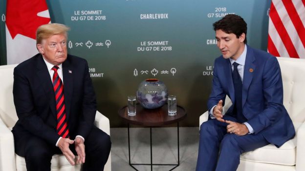 Trump ve Trudeau