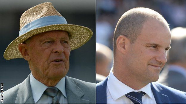 Geoffrey Boycott and Andrew Strauss are two of just 14 cricketers to have played 100 or more Tests for England