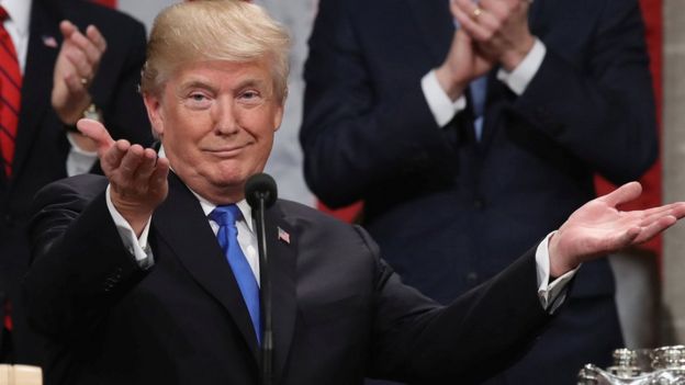 US President Donald Trump