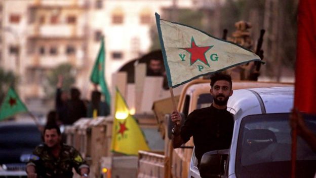 YPG gösterisi
