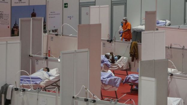 Hospital temporal en Madrid
