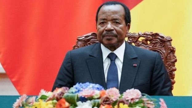 Madaxweynaha Cameroon Paul Biya