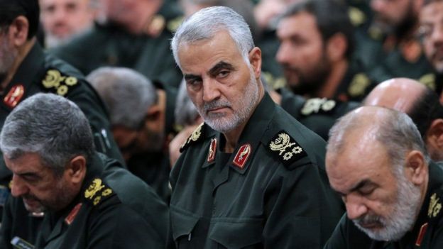 الجنرال قاسم سليماني، قائد فيلق القدس التابع الحرس الثوري الإيراني