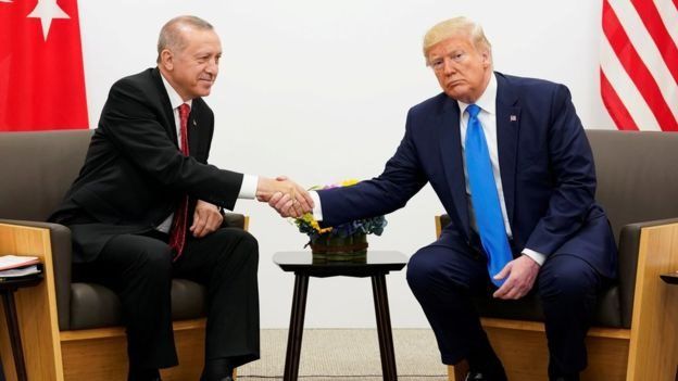دونالد ترامپ و رجب طیب اردوغان