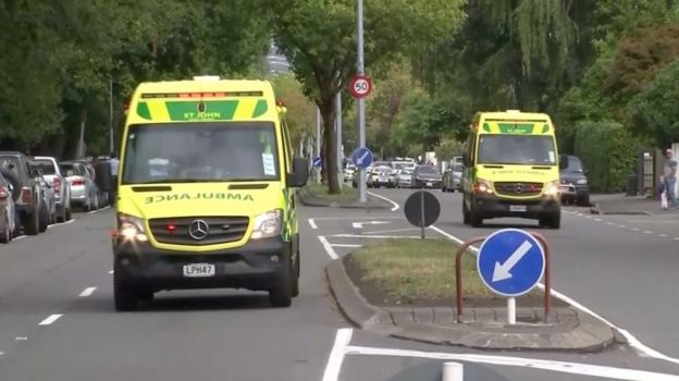 ambulancias de Christchurch
