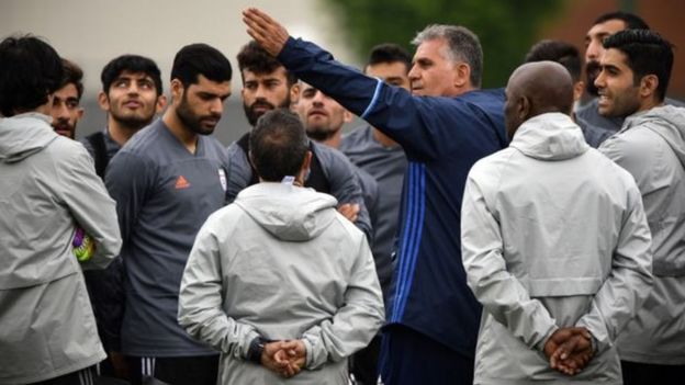 نايكي وإيران