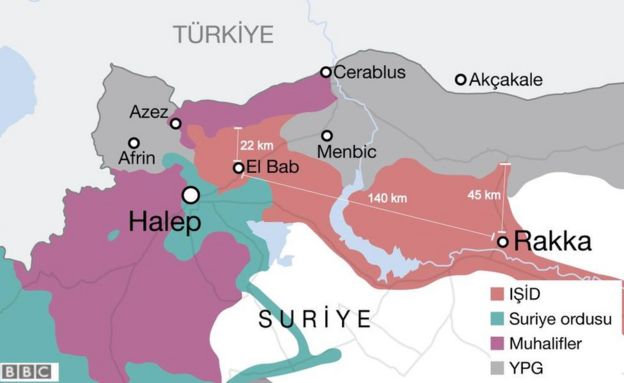 YPG savaşçıları Rakka'ya, Türkiye destekli muhaliflerden daha yakın